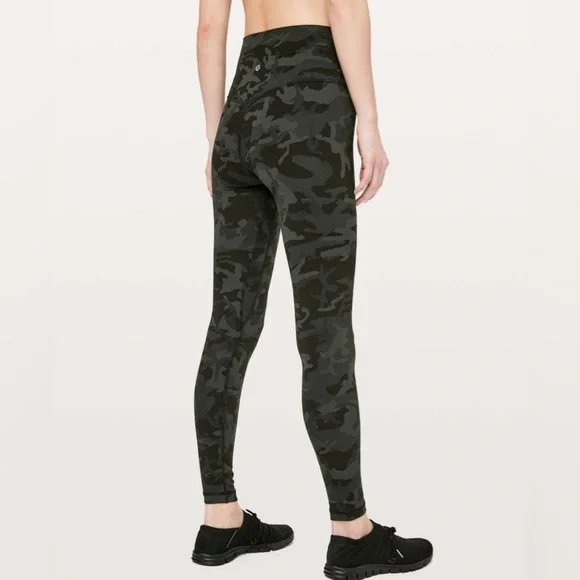 Lululemon Align Full Length Leggings. Size 8 Camo - Picture 3 of 9
